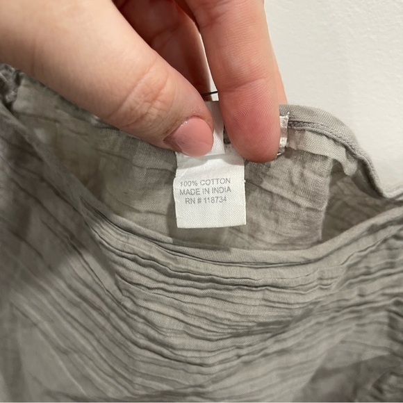 Kerry Cassill Indian Cotton Ombre Lightweight Skirt Size 3 - Picture 7 of 9